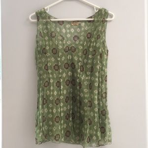 MAXSTUDIO XS 100% silk blouse